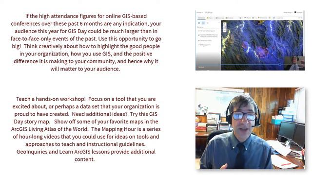 How can I host a GIS Day virtual event in 2021? смотреть онлайн