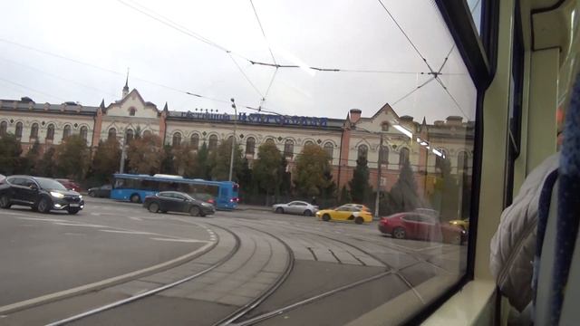 Поездка на трамвае 71-623-02 №2622 №45 Новоконная площадь-Курский вокзал смотреть онлайн