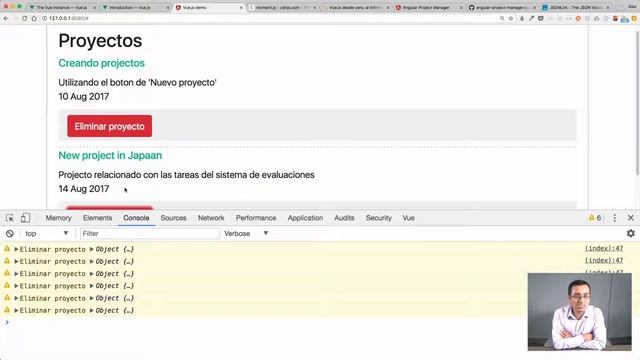 Vue.js desde cero, al infinito y más allá - Parte 8 (Eventos) смотреть онлайн
