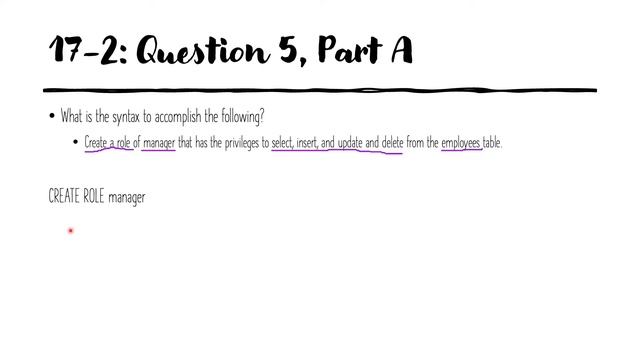 Database Programming Section 17: Possible Solutions to Select Questions смотреть онлайн