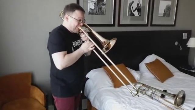 Тест тромбона Courtois New York