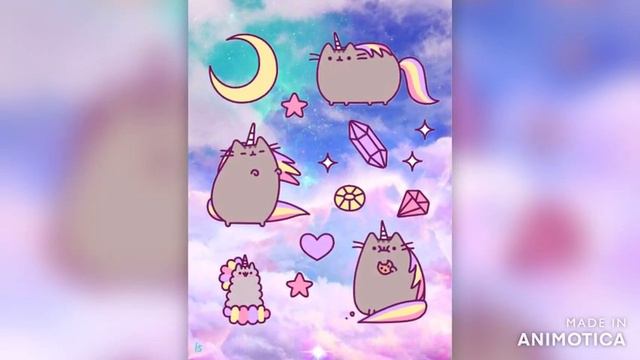 pusheen cat galaxy music :3 смотреть онлайн