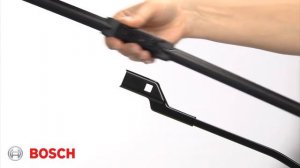 установка дворников с креплением «Push button» (кнопка)