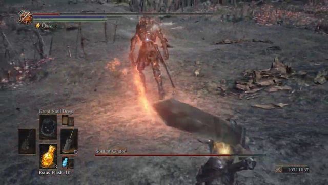 Dark Souls 3 (PC) Soul of Cinder - Boss Fight (NG+9) смотреть онлайн