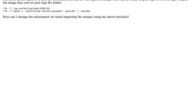 Wordpress: copy attachments to another post type and change attachment url смотреть онлайн