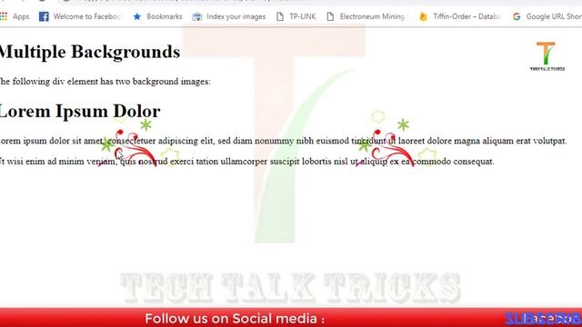 Multiple Backgrounds | Part - 3 | CSS Advance Tutorial for Beginners in HINDI смотреть онлайн