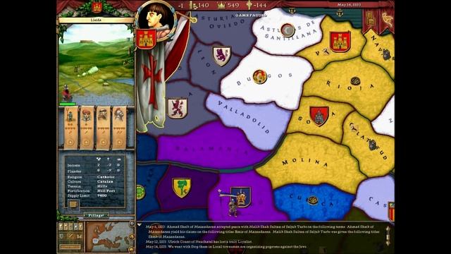 Let's Play Crusader Kings: Deus Vult - Part 13 - Arab Vassals смотреть онлайн