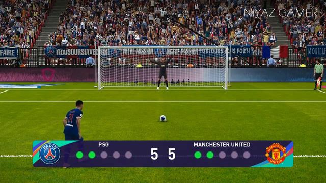PES 2021 | PSG vs Manchester United | Penalty Shootout | Gameplay PC смотреть онлайн