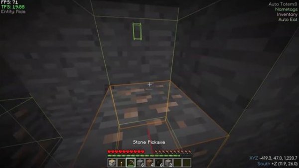 Minecraft Baritone Escape