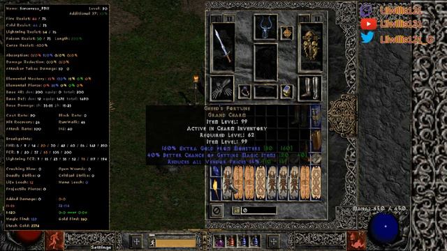 Project Diablo II - Frost Nova Sorc - Early, Mid, and Late Ladder Build Guide смотреть онлайн