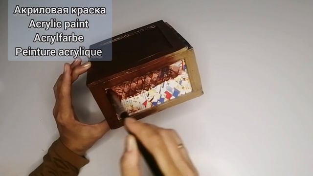 DIY /Переделка чайной коробки /Alteration of the tea box ? смотреть онлайн