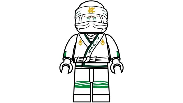 How to draw Lego Ninjago Lloyd Garmadon from the Lego Ninjago Movie смотреть онлайн