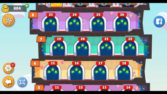 Angry Bird Friends Level 23-30 Perfect 3 Stars смотреть онлайн