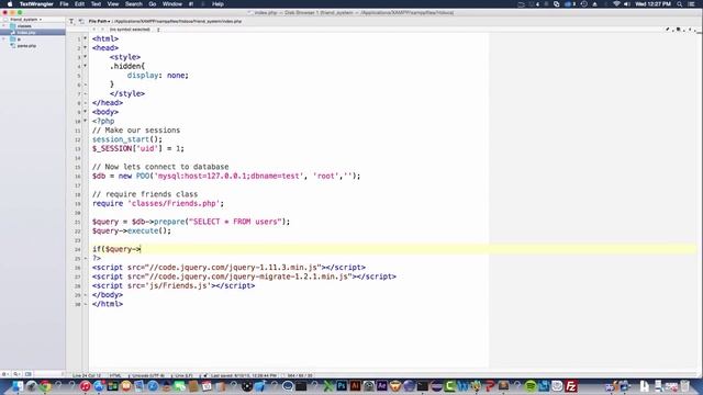 How to make a facebook friend system | Part 3 | displaying users смотреть онлайн