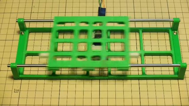 Stepping Motor demo with Rack and Pinion смотреть онлайн