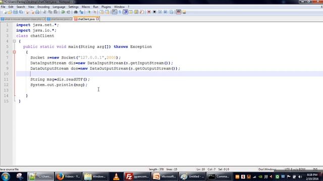 How to Develop a Chat application in Java Version 1 10 Copy смотреть онлайн