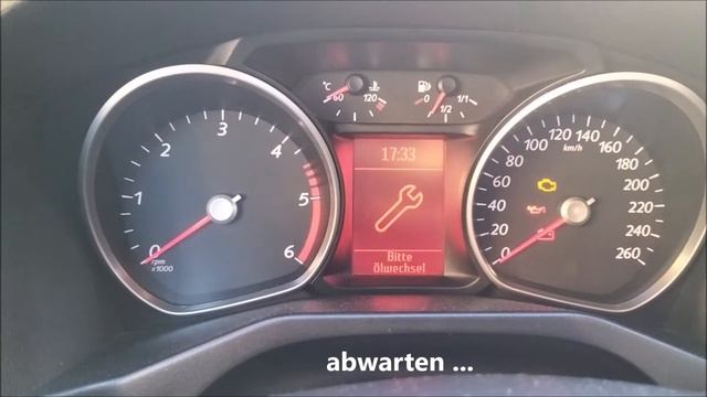 Reset Anzeige 'Bitte Ölwechsel' Ford Mondeo Mk4 смотреть онлайн