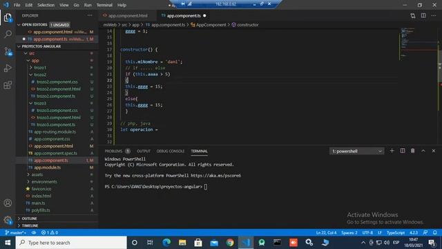 27. Angular, If else contraido смотреть онлайн