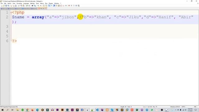 PHP ARRAY смотреть онлайн