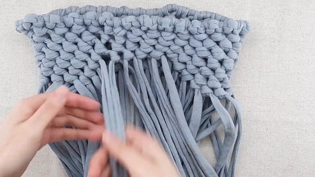 ? Cesto circular de Macramé con Trapillo (DIY 2021) смотреть онлайн