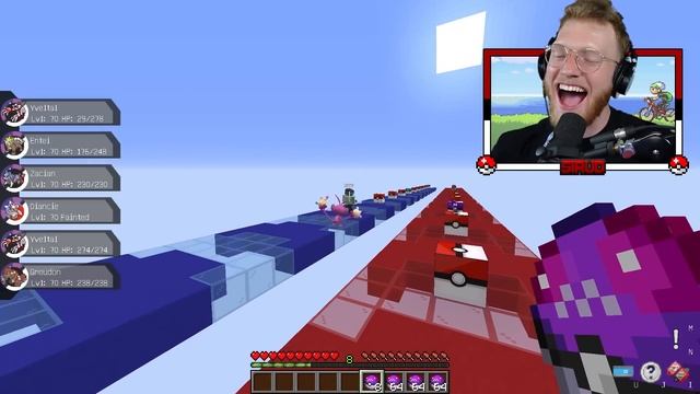 MEGA POKEMON LUCKY BLOCK RACE In MINECRAFT смотреть онлайн