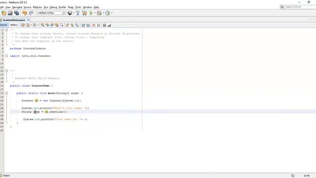 Scanner In Java смотреть онлайн