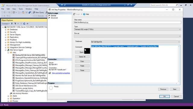 BizTalk Database SQL Agent Jobs - Part1 смотреть онлайн