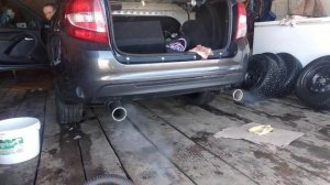 Выхлоп SUBARU SOUND на гранту