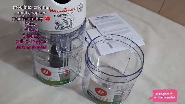 Moulinex masterchop Unboxsing 2021|| mini chopper 3in1 смотреть онлайн