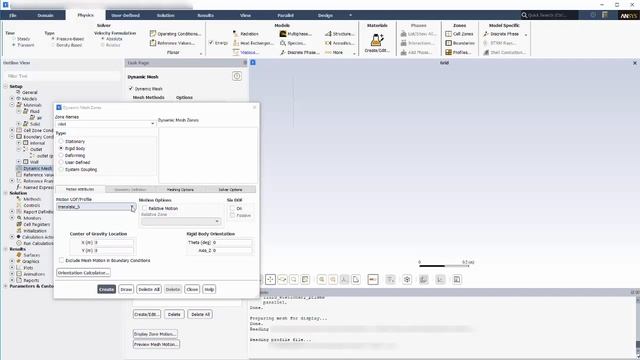 ANSYS Fluent: Dynamic Mesh Problem for a Piston and Reed Valve - Part I смотреть онлайн