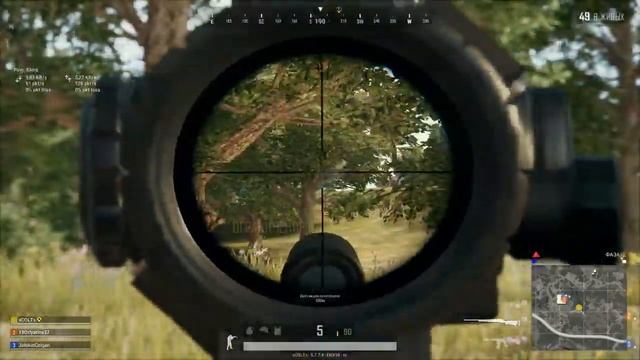 Очень важный Kill для TOP-1 в PUBG смотреть онлайн