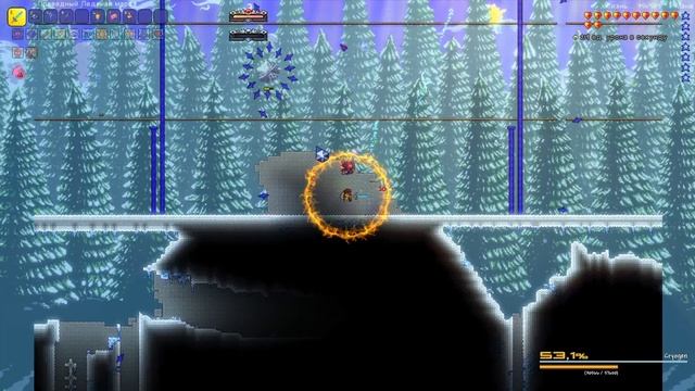 Криоген или же кубик льда За Воина, кратко. Террария гайд по каламити (инфернум). смотреть онлайн