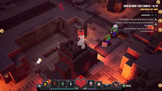 Fiery Forge Daily Trail [Default Mode] | Minecraft Dungeons - Part 3 смотреть онлайн