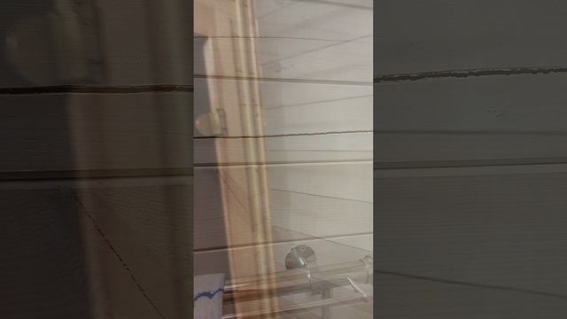 Усадка профилированного бруса спустя 2 года #shorts смотреть онлайн