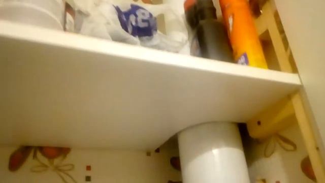 Встроенный шкафчик из ДСП в туалет своими руками. смотреть онлайн