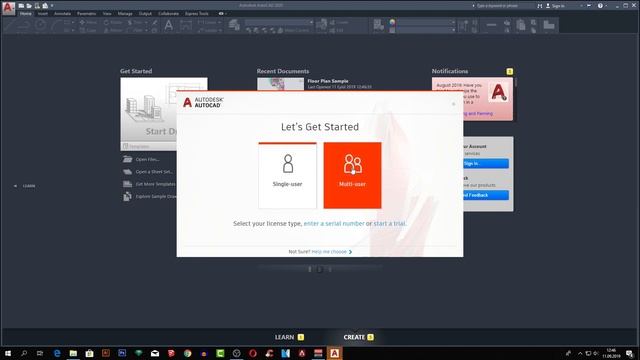 AutoCAD 2020 - Ders 2 - AutoCAD 2020 Kurulum Aşaması смотреть онлайн