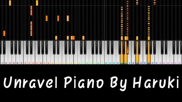 UNRAVEL - TOKYO GHOUL PIANO COVER BY HARUKI смотреть онлайн