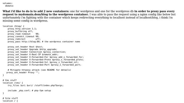 DevOps & SysAdmins: Setup wordpress container in subdirectory with nginx and mariadb смотреть онлайн