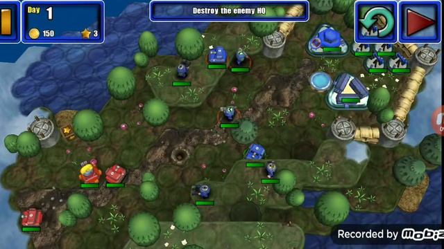 Walkthrough Great Big War Game смотреть онлайн