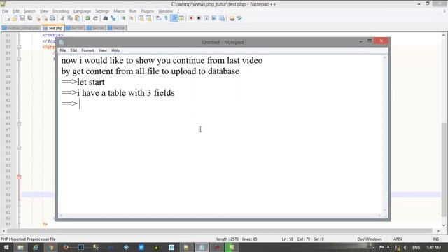 How to insert data from a text file into database with php Part 3 смотреть онлайн