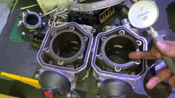 Дефектовка Rotax 593 с Нягани!