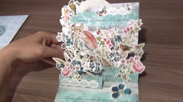 Панорамная открытка. Скрапбукинг. смотреть онлайн