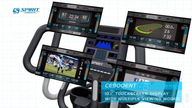 Spirit commercial CE900ENT ELLIPTICAL смотреть онлайн