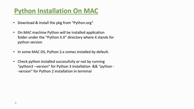 Python Full Course - Python MAC Installation - Video 8 смотреть онлайн
