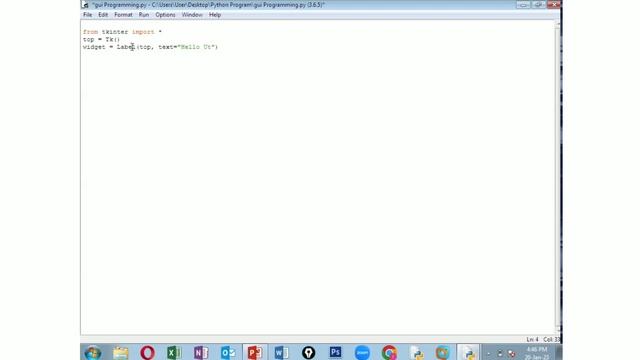 Hello World in Python GUI | Hello world in Python Tkinter смотреть онлайн