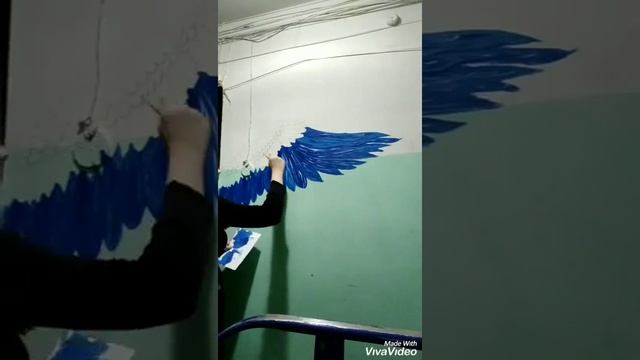 Рисую в подъезде:) 1 часть. смотреть онлайн