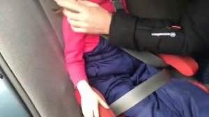 Автокресло как установить/ как закрепить бустер в машину