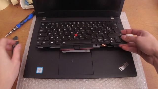 Lenovo ThinkPad T470 Keyboard Replacement смотреть онлайн