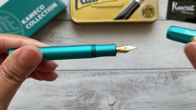 NEW 2022 KAWECO COLLECTION | IGUANA BLUE | AL Sport | UnBoxing | Compare To Kaweco Aurora | Blue смотреть онлайн