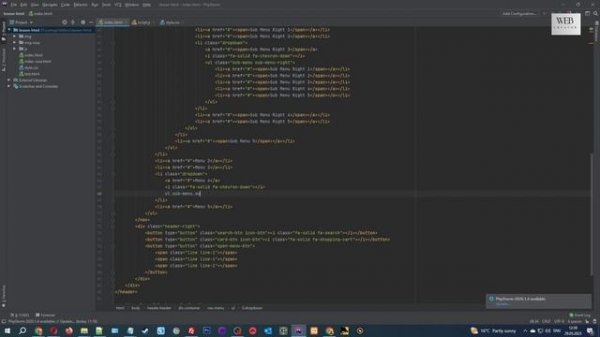 Адаптивное выпадающее меню HTML CSS Javascript | Responsive Dropdown Menu HTML CSS Javascript